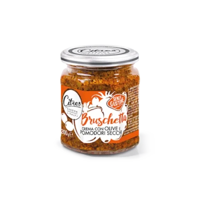 Crema Bruschetta Pasta z oliwek i suszonych pomidorów Citres 200g