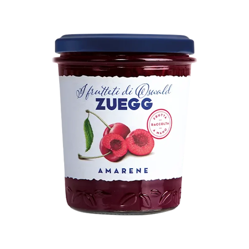 Konfitura z czarnej wiśni Zuegg Amarena 320g