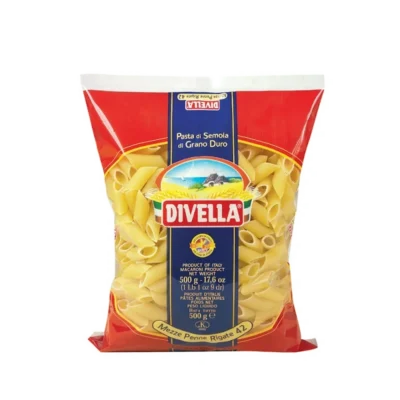 Makaron Mezze Penne Rigate Divella 500g