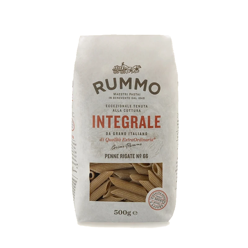 Makaron pełnoziarnsity Penne Rigate Rummo 500g