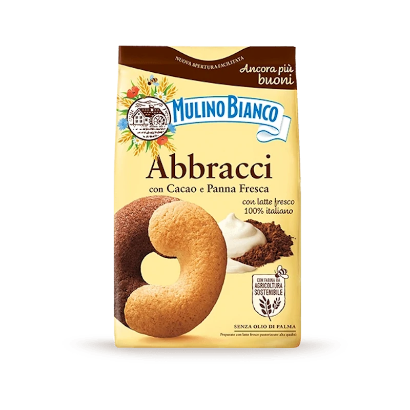 Mulino Bianco Abbracci ciasteczka kruche 350g