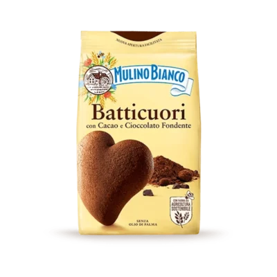 Mulino Bianco Batticuori ciasteczka kakaowe 350g