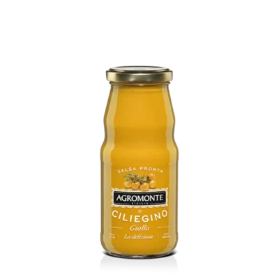 Passata z żółtych pomidorów Ciliegino Giallo Agromonte 360g