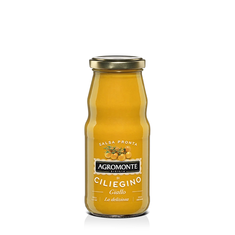 Passata z żółtych pomidorów Ciliegino Giallo Agromonte 360g