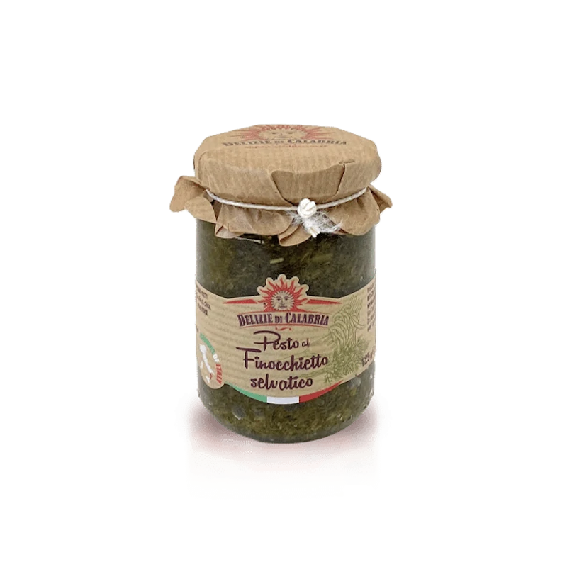 Pesto z dzikiego kopru włoskiego - Delizie di Calabria 125g