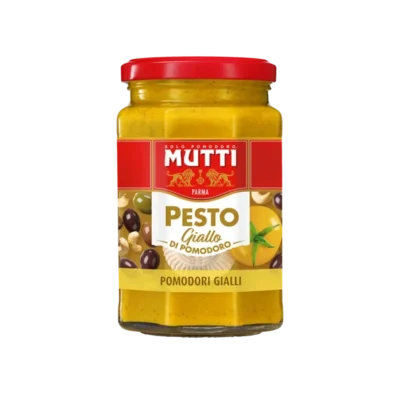 Pesto z żółtych pomidorów, ricotty i oliwek Mutti 180g