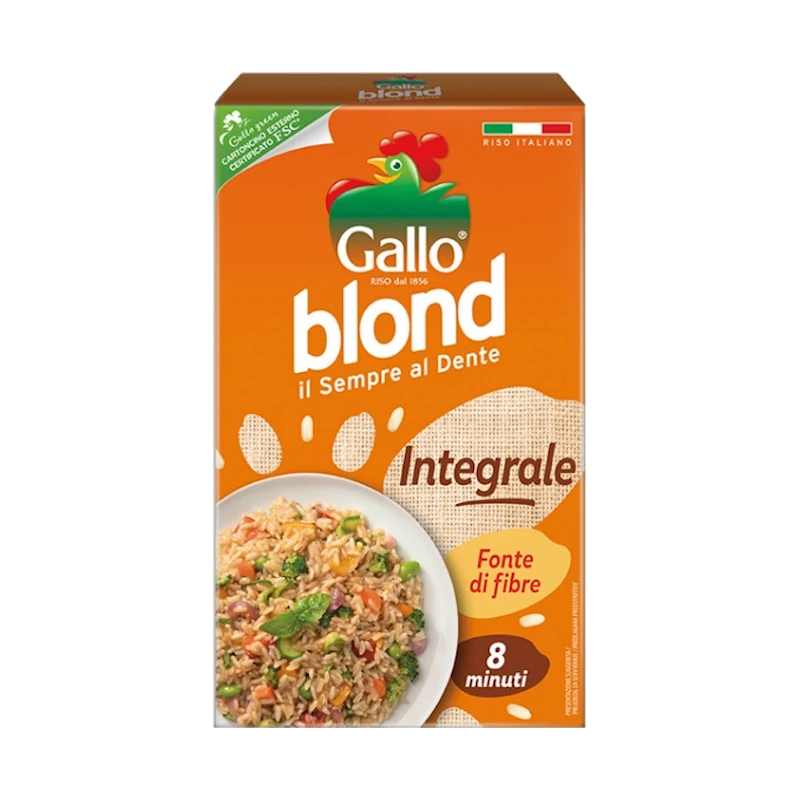 Ryż pełnoziarnisty Gallo Blond Integrale 1kg