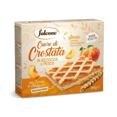 Tarta morelowo-brzoskwiniowa Crostata Pesca - Falcone 240g