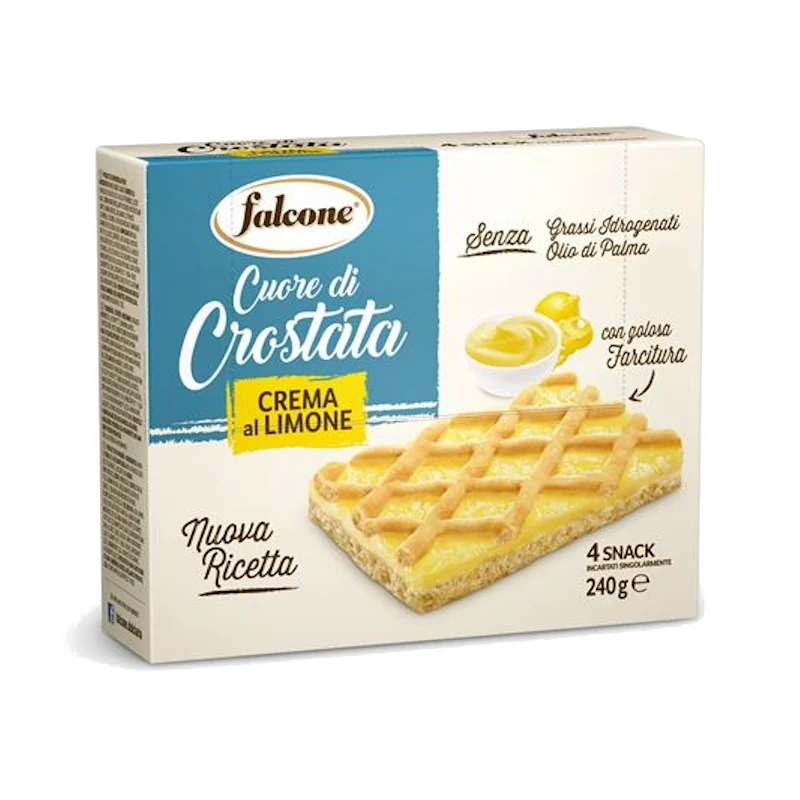 Tarta z kremem cytrynowym Crostata Limone Falcone 240g