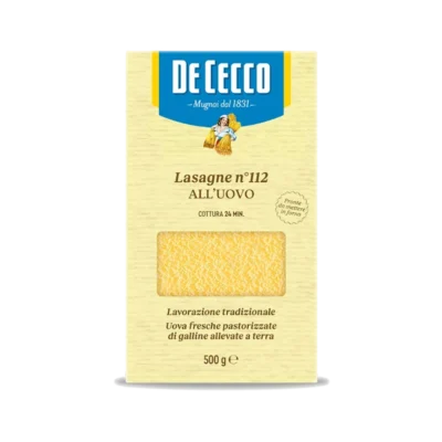 Makaron Lasagne jajeczny De Cecco 500g