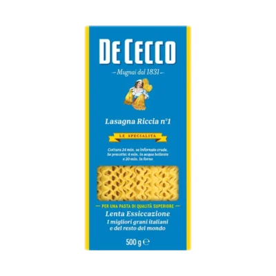 Makaron Lasagne Riccia De Cecco 500g