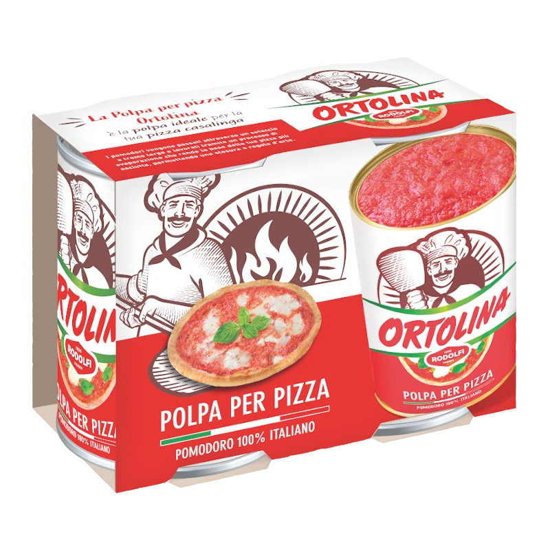 Pulpa pomidorowa do pizzy - Ortolina 2x400g