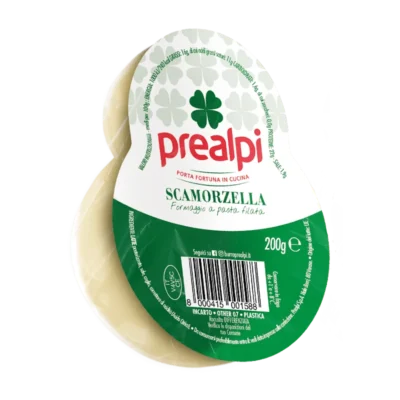 Włoski ser Scamorza Bianca - Scamorzella PreAlpi 200g
