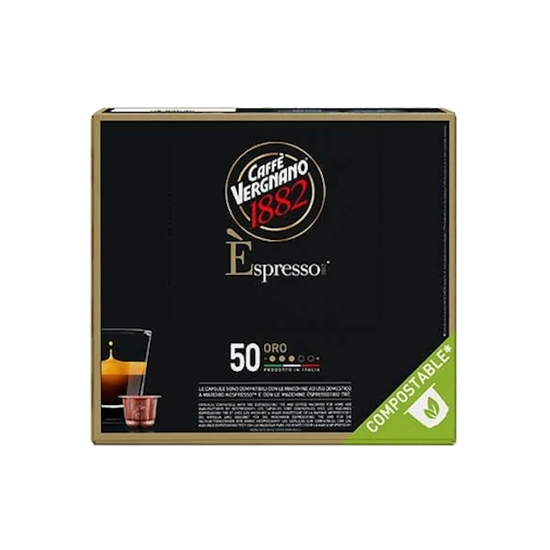 Kapsułki do Nespresso Vergnano espresso oro - 50szt.