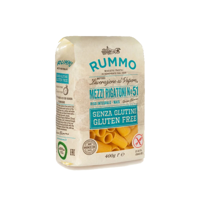 Makaron bezglutenowy Rigatoni Rummo 400g