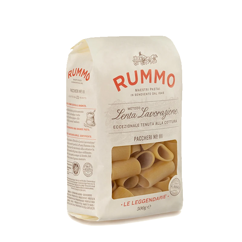 Makaron Paccheri Legendarie n.101 Rummo 500g