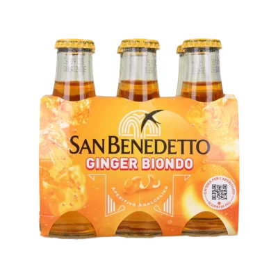 Napój gazowany Aperitivo ginger biondo San Benedetto 6x100ml