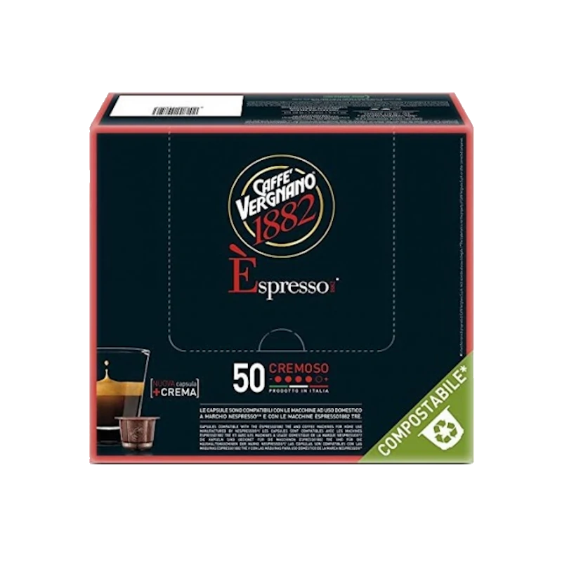 Kapsułki do Nespresso Vergnano Espresso Cremoso 50szt