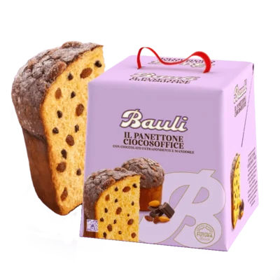 Babka Panettone z czekoladą i migdałami BAULI 750g