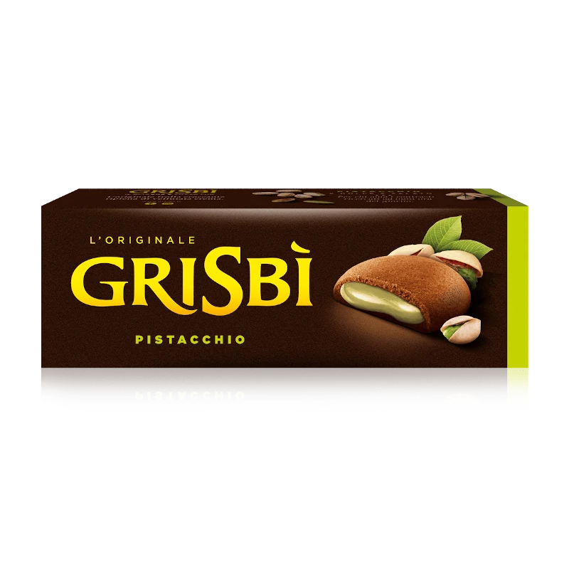 Ciasteczka z kremem pistacjowym Grisbi Pistacchio 150g