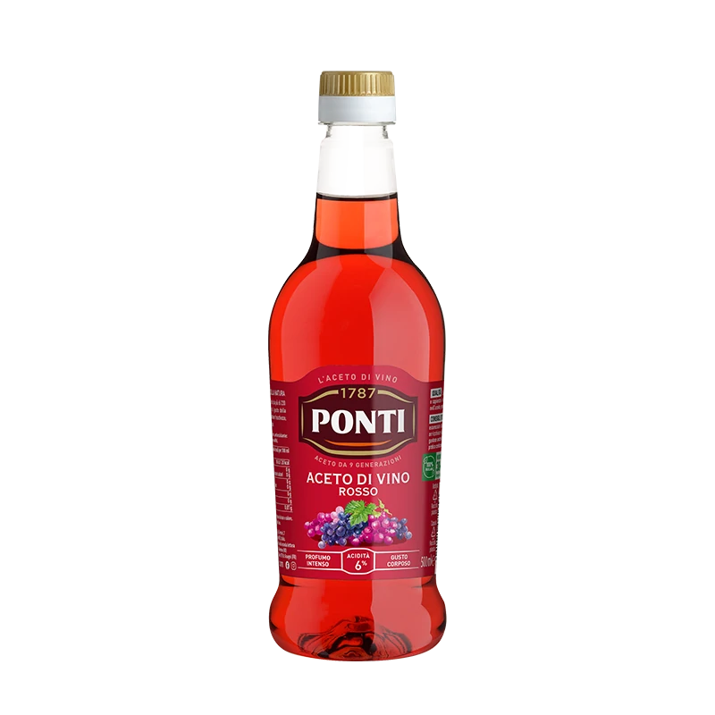 włoski ocet z czerwonego wina Ponti 500ml