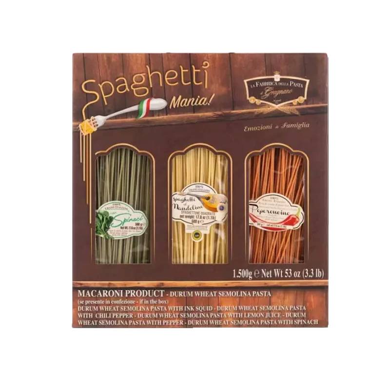 Zestaw Pasta di Gragnano IGP spaghetti 1500g