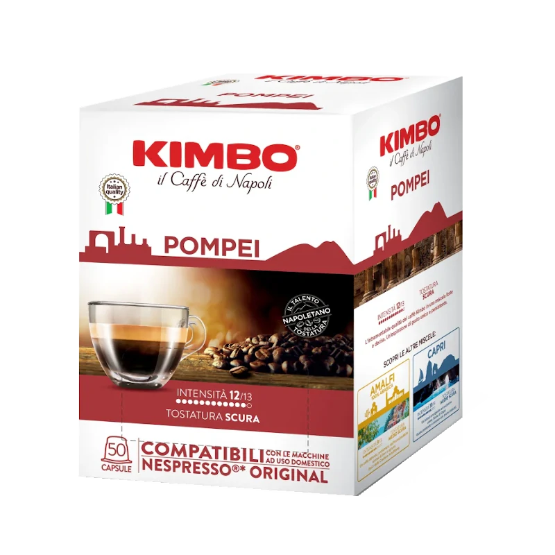 Kapsułki do Nespresso Kimbo Pompei 50szt