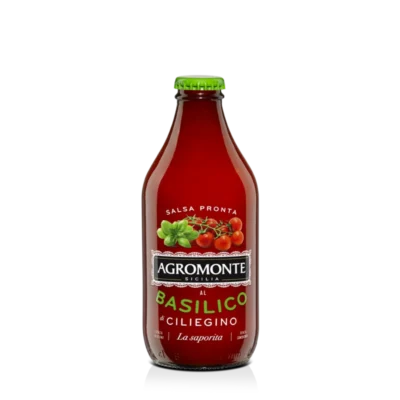 Passata pomidorowa z bazylią Ciliegino Basilico - Agromonte 330g