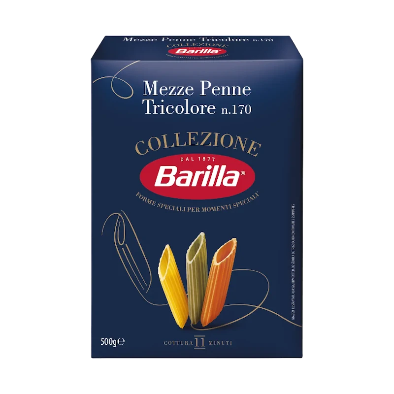 Makaron kolorowy Penne Tricolore n.170 Barilla 500g