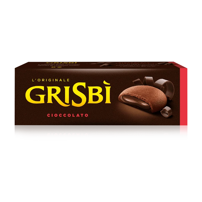 Ciasteczka z nadzieniem czekoladowym Grisbi 135g
