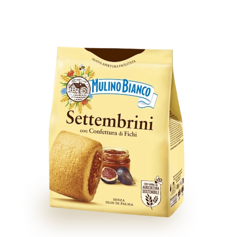 Ciastka z dżemem figowym Settembrini Mulino Bianco 300g
