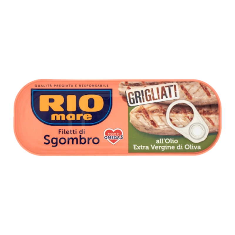 Grillowane filety makreli w oliwie - Rio Mare 120g