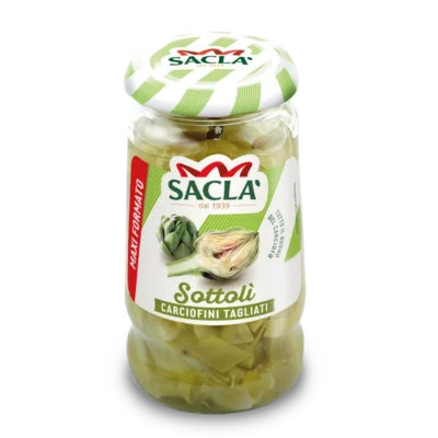 Karczochy krojone w oleju Sacla 285g