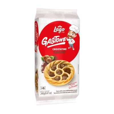 Ciastka z nadzieniem kakaowym Crostatina Lago 240g