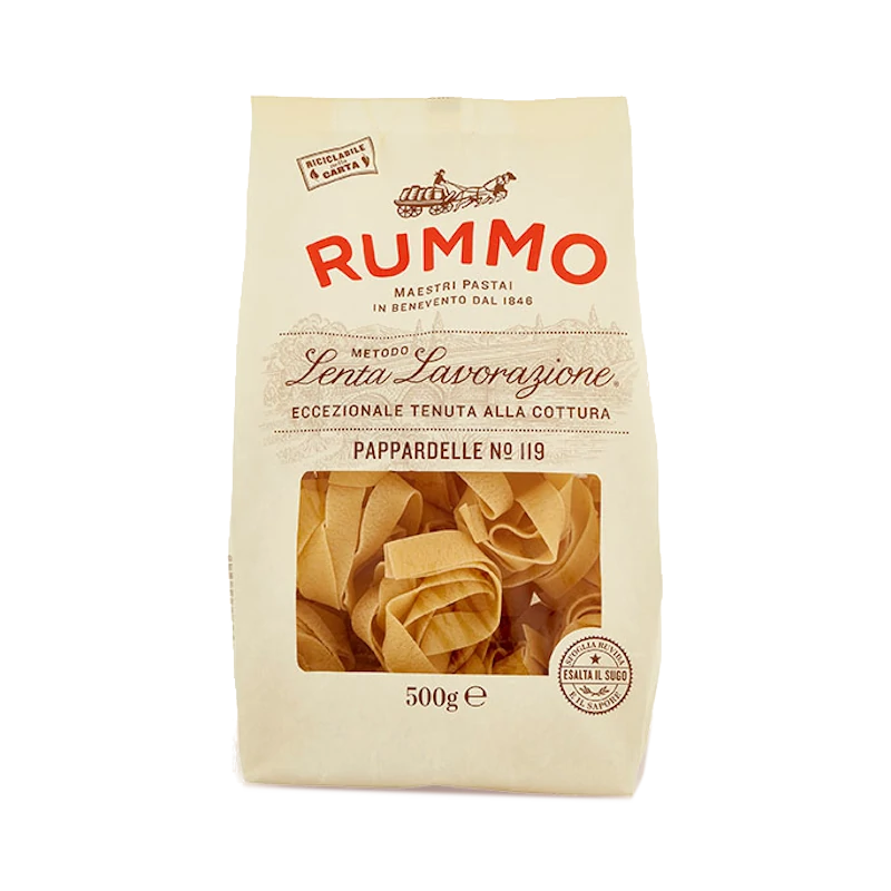 Makaron wstążki Pappardelle n.119 - Rummo 500g