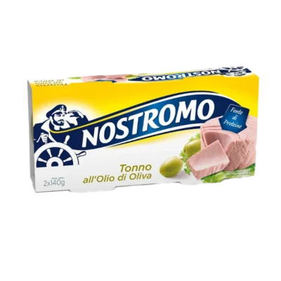Tuńczyk w oliwie z oliwek Nostromo 2x140g