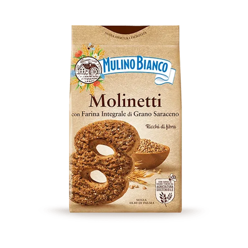 Ciastka pełnoziarniste Molinetti Mulino Bianco 350g