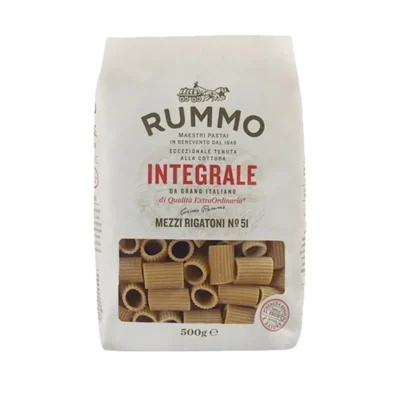 Makaron pełnoziarnisty Mezzi Rigatoni Rummo 500g