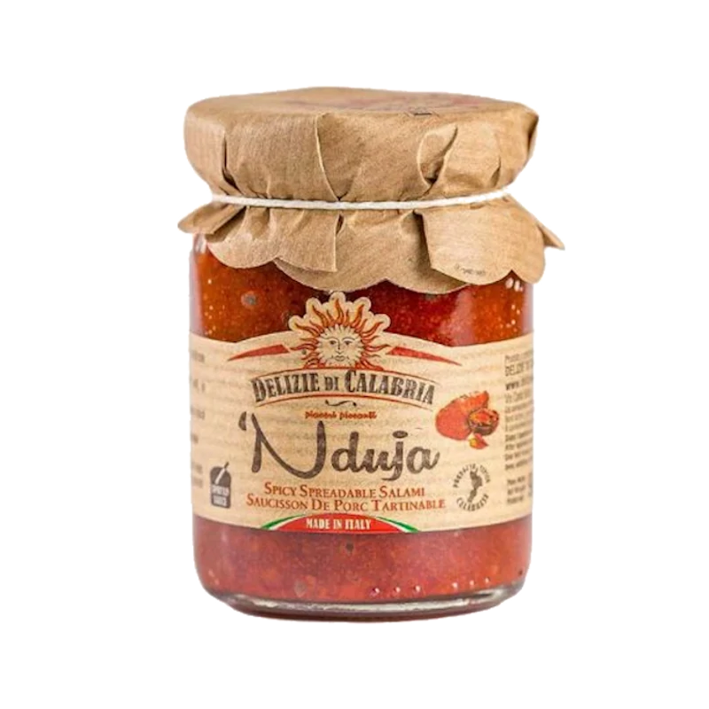 Kiełbasa pikantna Nduja - Delizie di Calabria 180g