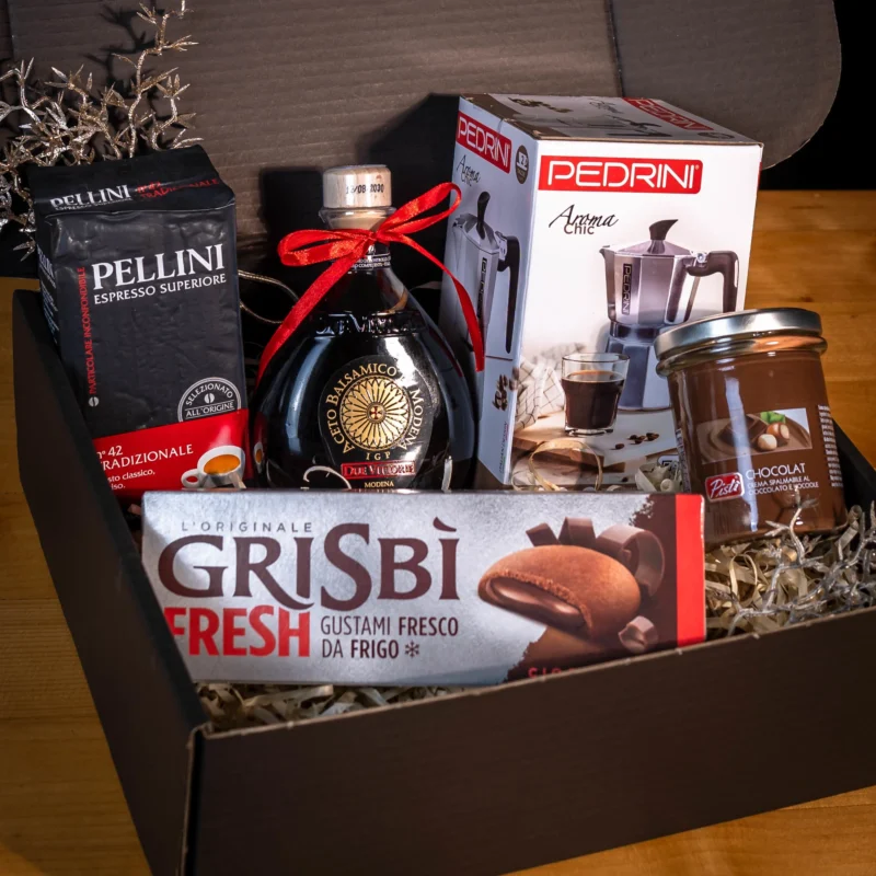 Włoski prezent pod choinkę - zestaw NERO