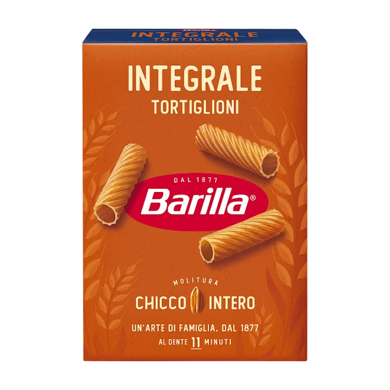 makaron-pelnoziarnisty-tortiglioni-barilla-500g Makaron pełnoziarnisty Tortiglioni - Barilla 500g
