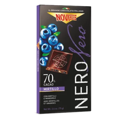 Czekolada z borówkami i migdałami - Novi 75g