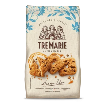Włoskie ciastka karmelowo czekoladowe - Tre Marie 300g