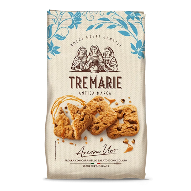 Włoskie ciastka karmelowo czekoladowe - Tre Marie 300g