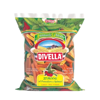 Makaron Penne Tricolore - Divella 500g