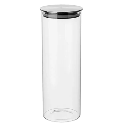 Pojemnik szklany wysoki na spaghetti, artykuły sypkie 1,9l