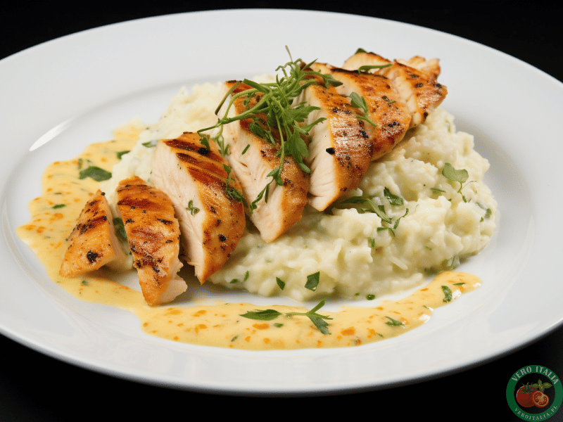 risotto z kurczakiem