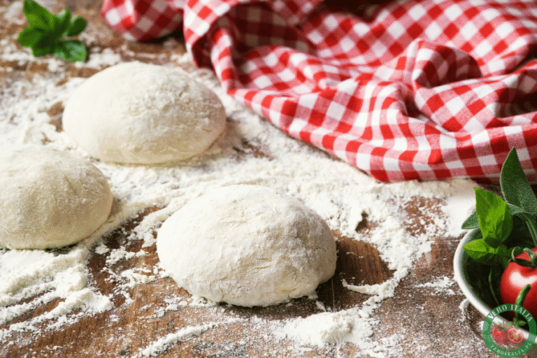 gotowe porcje ciasta na pizzę