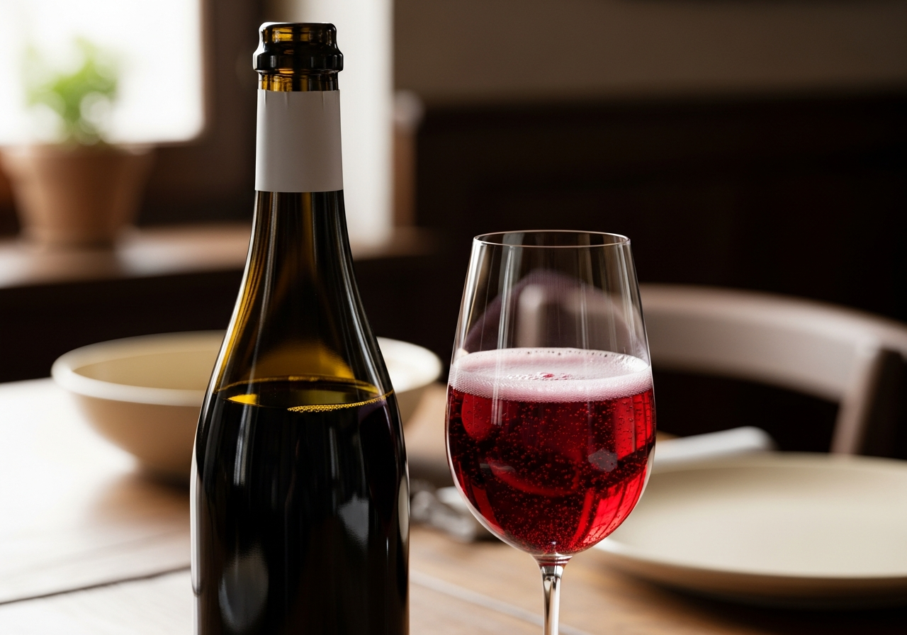 Lambrusco wino