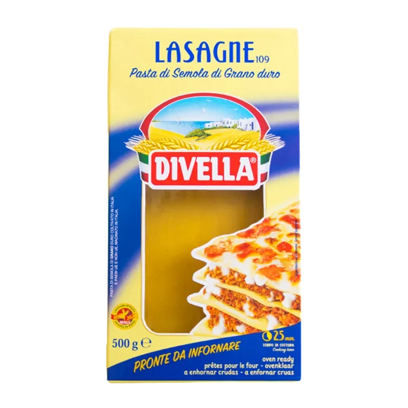 makaron-lasagne-semola-di-grano-duro-divella-500g Makaron Lasagne Semola di Grano Duro - Divella 500g